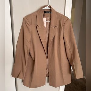 Missguided Plus Oversized Boyfriend Blazer